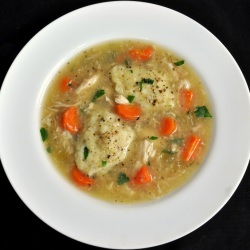 Chicken and Basil Dumplings