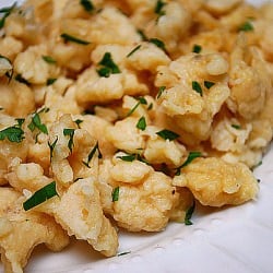 Homemade Spaetzle