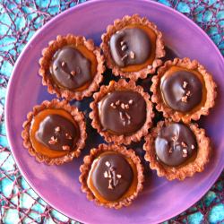 Chocolate Caramel Tartlets
