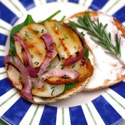 Grilled Cheese and Pear Sandwich