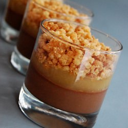 Pears and Chocolate Verrine
