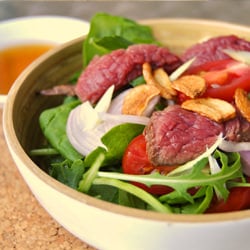 Asian-inspired Kangaroo Salad