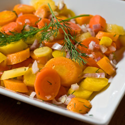 Chilled Dill Carrot Salad