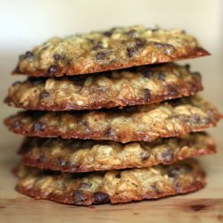 Chocolate Coconut Oatmeal Cookies