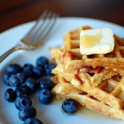 Brown Sugar Bacon Waffles