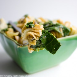 Vegan Pesto Pasta Spirals