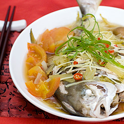 Teochew Steamed Fish