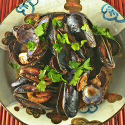 Shellfish in Black Bean Sauce
