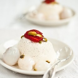 Lychee Panna Cotta