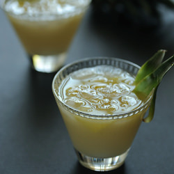 Chilled Pineapple and Rice Drink