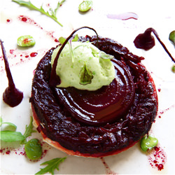 Beetroot Tart Tatin