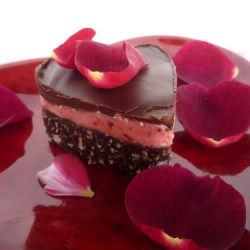 Raspberry Macadamia Nanaimo Bars
