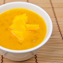 Mango & Tapioca Pearls Dessert
