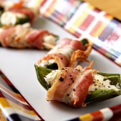 Bacon Wrapped Jalapeno Poppers