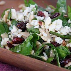 Spinach and Orzo Salad