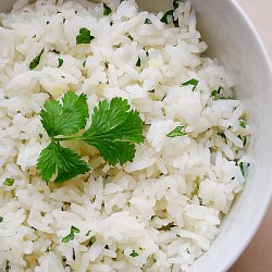 Ginger & Cilantro Lime Rice