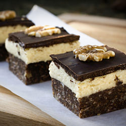 Maple and Walnut Nanaimo Bars
