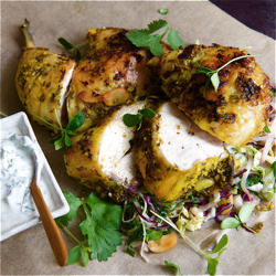 Coconut and Coriander Roast Chicken