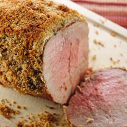 Herb Crusted Rib Eye Roast
