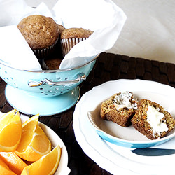 Gingered Carrot Muffins