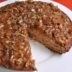 Banana Coffee Cake w/Coconut, Pecans