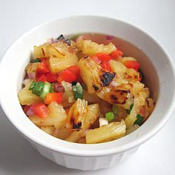 Charred Pineapple Salsa