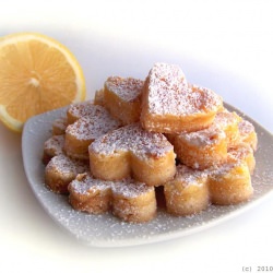 Lemon Heart Cookies by YummyAffair