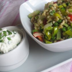 Kamut and Vegetables Salad