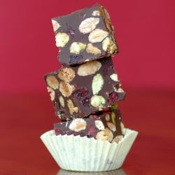 Fruity, Nutty Chocolate Chunks