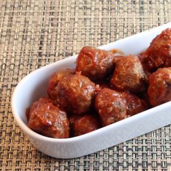 Spicy Cocktail Meatballs