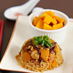 Savory Pumpkin Rice