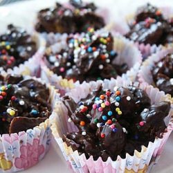 Chocolate Cornflakes Cookies