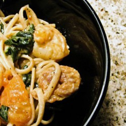 Pasta in a Saffron Sauce