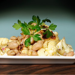 Cauliflower and White Bean Salad