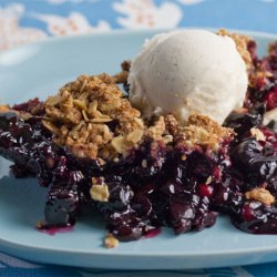 Cherry Almond Crumble