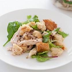 BBQ Chicken & Bread Salad