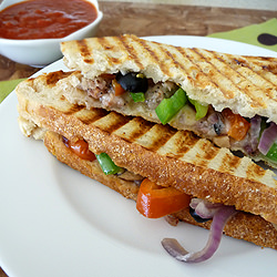 Supreme Pizza Panini