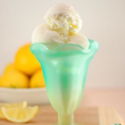 Mouth Puckering Lemon Sherbet