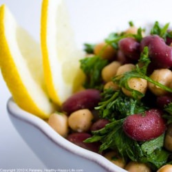 Lemon Pepper Two Bean Salad