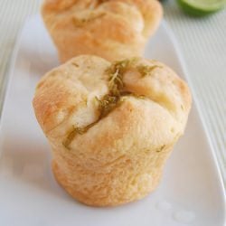 Babas with Lime Syrup