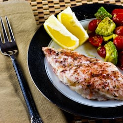 Spice-Rubbed and Roasted Fish