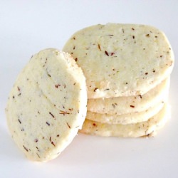 Tea Flavored Short Bread Cookies