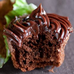 Chocolate Cupcakes with Nutella