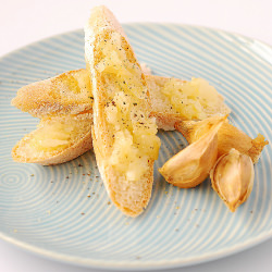 French Bread with Smoked Garlic