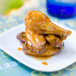 Gluten Free Orange Glazed Wings