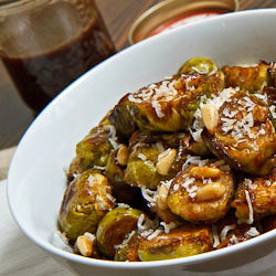 Balsamic Roasted Brussels Sprouts