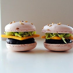 Cheeseburger Macarons