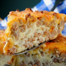 Impossible Cheeseburger Pie
