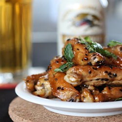 Asian-themed Super Bowl Menu