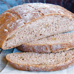 Spelt, Honey and Walnut Bread